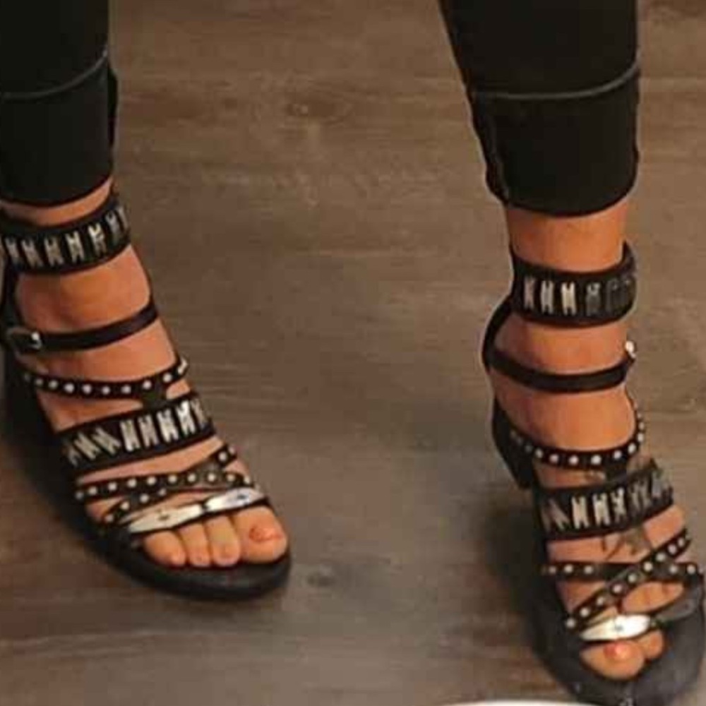 ✨HP✨A.S.98 RAZOR BLADE SANDALS (40)